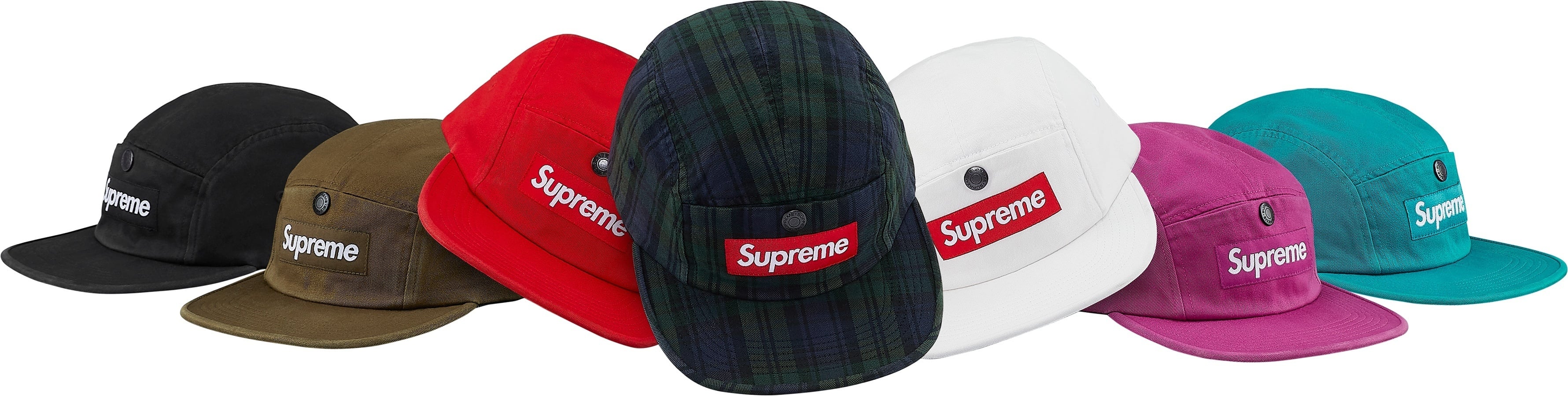 Snap Button Pocket Camp Cap
